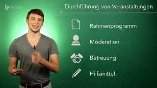 Veranstaltungen richtig durchführen  Wissen für die Ausbildung  Prozubide [upl. by Mir919]