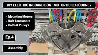 OffGrid Boat  DIY Electric Boat Motor  Motor Assembly  Ep4 [upl. by Roshan]