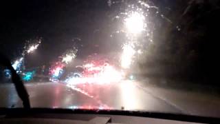 Lightning Strike Takes out Entire Streets Power with Huge Flash [upl. by Florencia265]