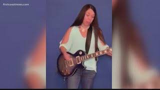 Georgia woman celebrates one year of no seizures plays with idol Keith Urban [upl. by Oileve]