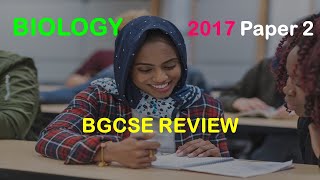 2017 Biology Paper 2 BGCSE REVIEW [upl. by Llereg527]