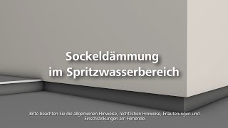 Sockeldämmung  Wärmedämmung  WDVS  FassadendämmungVerarbeitung [upl. by Raquela96]