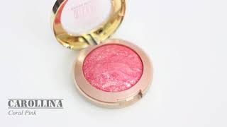 Milani baked blush swatches [upl. by Brittnee]