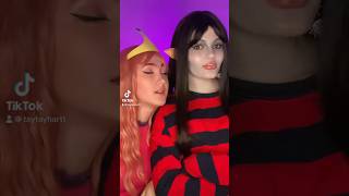 MORE bubbline🤭 bubbline fyp adventuretime cosplay marceline bubblegum wlw [upl. by Atteloj]