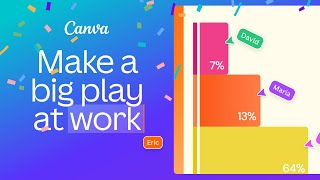 Canva  Make a big play at work [upl. by Noterb]