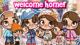 WELCOME HOME BABY JASON👶🏻🎀  VOICED🔊  AVATAR WORLD [upl. by Eldredge]