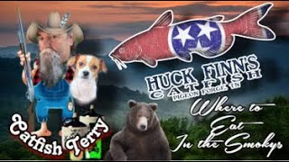 Pigeon Forge Best food  HUCK FINNS All Can Eat Catfish amp Chicken [upl. by Rehpotsihc]