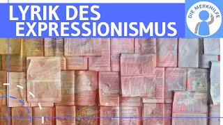 Lyrik des Expressionismus einfach erklärt  Geschichte Hintergrund Themen Merkmale amp Vertreter [upl. by Olivann]