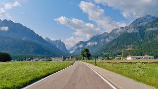 VAL PUSTERIA  PUSTERTAL scenic drive  Toblach to Bruneck  Italy [upl. by Daukas]