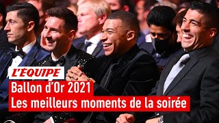 Ballon dOr 2021  Les meilleurs moments de la cérémonie [upl. by Eileen]