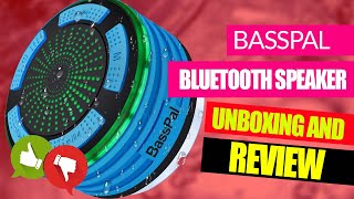 BassPal IPX7 Waterproof Wireless Bluetooth Speakers  Unboxing And Review [upl. by Arin]