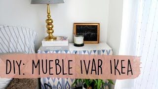 Cambiareinventa tus muebles  IVAR IKEA DIY [upl. by Jacki]