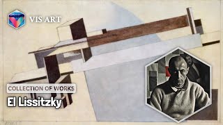 47 Drawings and Paintings by El Lissitzky A Stunning Collection HDPart 3 [upl. by Anialam]