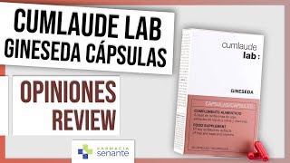 CUMLAUDE Gineseda Cápsulas Opiniones 🌼Cumlaude Lab Gineseda Para Que Sirve 🤩FARMACIA SENANTE [upl. by Marlo792]