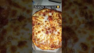 Margherita Cheese Burst Pizza 😱💥 Super cheesy🤯 pizza pizzalover margherita food shortsviral [upl. by Killam]