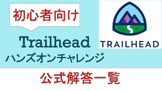 Trailheadハンズオンチャレンジ公式解答一覧 [upl. by Mukul233]