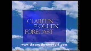 The Weather Network Presents  Claritin Pollen Forecast 2000 [upl. by Isnam]