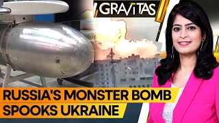 Gravitas Russias secret new bomb FAB1500 helped capture Avdiivka  Ukraines biggest nightmare [upl. by Waechter]