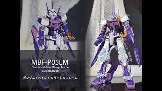 Gundam Astray Mirage Frame custom build and painted build gundam gunpla gundamastray [upl. by Dera]