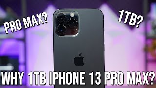 iPhone 13 Pro Max 1TB Unboxing amp Review [upl. by Ayhdnas812]