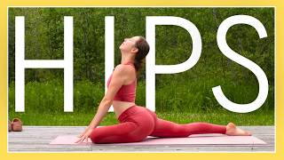 30 min Hip Opening Yoga  Slow Flow Deep Stretch [upl. by Yrojram]