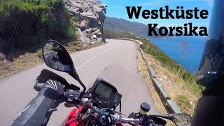 Die schroffe Westküste  Motorradfahren auf Korsika 5 [upl. by Peters]