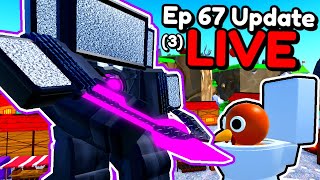 🚽 EPISODE 67 PART 3 UPDATE in Toilet Tower Defense 🔴 Live Stream [upl. by Brenza]