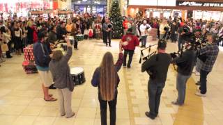 Bagpipe Flash Mob 2013 [upl. by Parette]