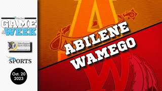 Game of the Week Abilene vs Wamego 102023 [upl. by Yellac54]