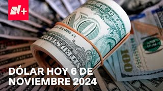 Así el precio del dólar hoy miércoles 6 de noviembre de 2024  Despierta [upl. by Amlez]