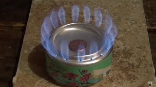 How to make an Arizona penny can alcohol stove [upl. by Wilscam]