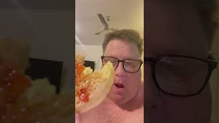 Crumpets food australiancomedy funny aussiecomedy breakfastrecipes aussiehumour breakfast [upl. by Tiernan]