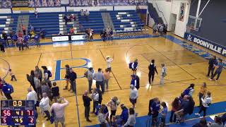 Boonville High School vs California High School Womens Varsity Basketball [upl. by Norym]