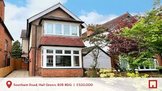 Southam Road Hall Green B28 8DG  4 Bed Extended LinkedDetached  For Sale [upl. by Ayna]