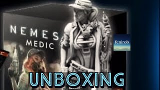 Nemesis Board Game  Medic Character Expansion Unboxing [upl. by Acinna]