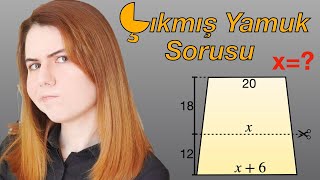 TYT Geometride Çıkmış ve Çıkabilecek Yamuk Soruları [upl. by Eitsirc979]