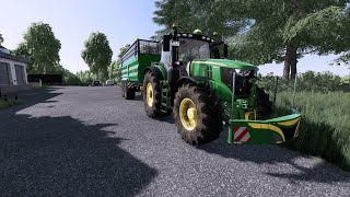 Transporting Sugar Beets on Gemeinde Rade RLSF  John Deere 6R  Pure Sound  Farming Simulator 22 [upl. by Stilu]