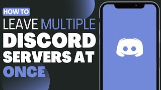 How To Leave Multiple Discord Servers At Once  Full Guide 2023 [upl. by Assetal]