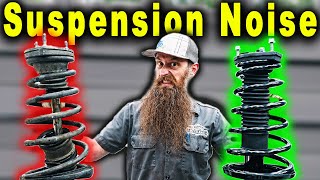 How To Fix a Noisy Suspension  Noise over Bumps [upl. by Adliwa]