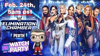 🔴LIVE WWE Elimination Chamber 2024 Perth Australia Watch Party and Commentary [upl. by Turoff90]