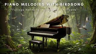 Mind relaxing music with birds and piano music relaxingmusic forestsounds meditation music [upl. by Mikaela]