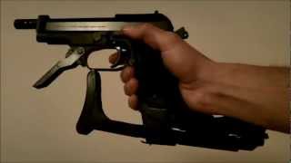 airsoft KSC beretta M93R II raffica system 7 with stock [upl. by Annez]