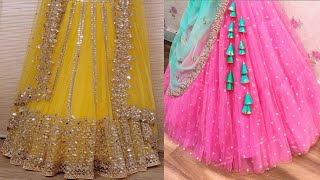 Latest Party Wear Lehenga l New Trendy Party Wear Lehenga Design l Lehenga Cutting and stitching [upl. by Trinity]