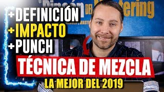 MEJOR TÉCNICA DE MEZCLA 2019 Sonido INCREÍBLE ✅ [upl. by Enyalaj]