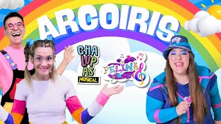 ARCOIRIS 🌈 PELINA Y CHALUPAS 🌈 Canción infantil para aprender los colores del arcoiris [upl. by Irek]