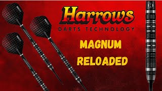 Harrows Magnum Reloaded  97 Tungstène  23g  fléchettes pointes acier harrowsdartsofficial [upl. by Shoshana]