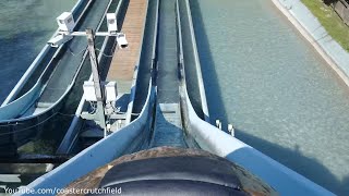 The Log Flume HD POV Six Flags St Louis [upl. by Suckram49]