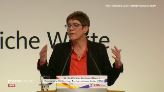 Politischer Aschermittwoch der CDU am 060319 [upl. by Clyde]