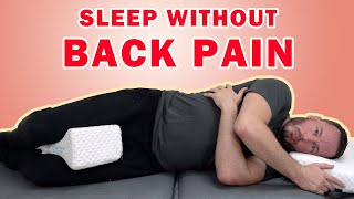 The Best Sleeping Positions For Lower Back Pain [upl. by Halehs208]