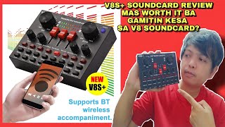 V8S SOUNDCARD ITEM REVIEW MAS SULIT NGA BA GAMITIN KESA SA V8 SOUNDCARD [upl. by Avevoneg960]